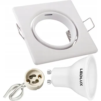 Bodové svítidlo Zápustné svítidlo LEDLUX 3,5 W GU10 8,3 cm bílé