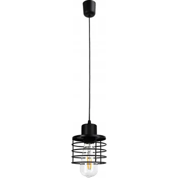 ZÁVĚSNÁ LAMPA STROPNÍ SVÍTIDLO LUSTR PRUŽINA LED 1XE27