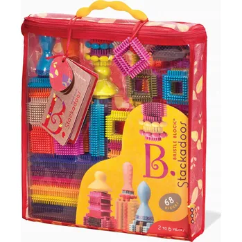 ostatní stavebnice Stavebnice Bristle Block Stackadoos B.Toys ks