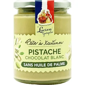 Sirup Lucien Georgelin - Pomazánka s pistáciemi a bílou čokoládou 330g