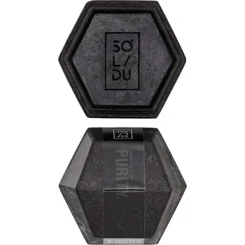 Koupelová kosmetika Tuhé mýdlo Solidu Purity Černé (65 g)