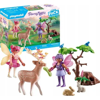 Stavebnice Playmobil Playmobil Víly s lesními zvířátky 71800