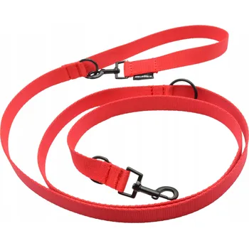Vodítko pro psa VODÍTKO PŘEPÍNACÍ PRO PSA NELSON-X BASIC BLACK 5 M S KARABINOU STD ČERNÉ OK