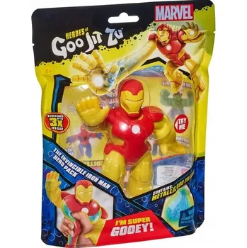 Figurka Goo Jit Zu Gumová Figurka Marvel IRON MAN Pružná Guma