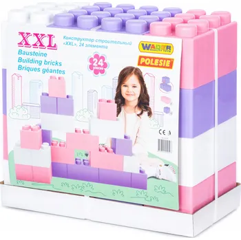 ostatní stavebnice Wader Polesie Stavitel Xxl- 24Dílů (40107)