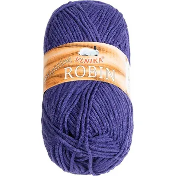 Příze Bellatex Příze ROBIN - Inkoustová - 100g / 150 m