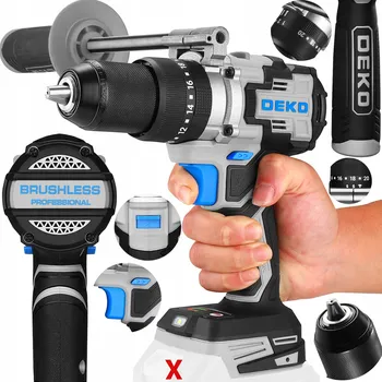 Vrtačka Aku Vrtačka šroubovák DEKO 20V, krouticí moment 120 Nm