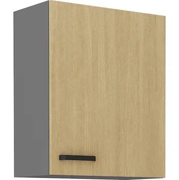 Kuchyňská skříňka SCANDI sc | horní skříňka 60 G-72 1F s policemi | 60 cm | šedá/rybí kost