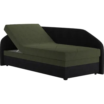 Postel BLANAŘ Válenda Turi 90x200 levá zelenočerná