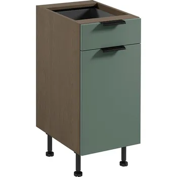 SORENTO bg | dolní skříňka D40S1 s dvířky a zásuvkou | 40 cm | UNI provedení | baltic/zelená
