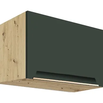 Koupelnový nábytek GLAMOUR z | horní skříňka výklopná GLA-35G | 50 cm | zelená mat