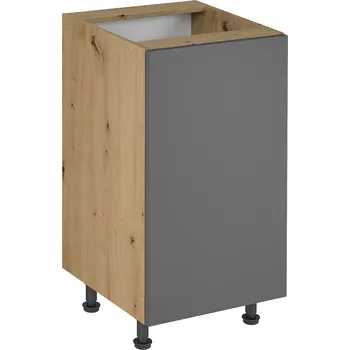 Kuchyňská skříňka LANGEN šp | dolní skříňka D45 s policí | 45 cm | UNI provedení | SOKL v CENĚ | artisan/šedá