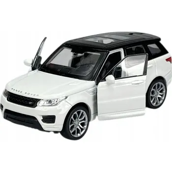 autíčko WELLY LAND ROVER RANGE ROVER SPORT BÍLÝ 1:34 NOVÝ KOVOVÝ MODEL 43698