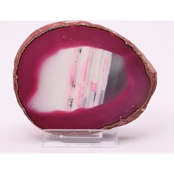 Drahý kámen Magieprirody.cz Achát plát 11x10x2 cm 420 g #K1661 + stojánek zdarma