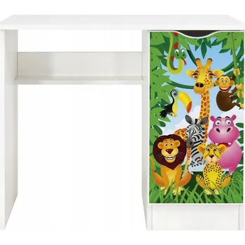 Psací stůl Obdélníkový psací stůl Leomark 90 x 50 x 77 cm bílý