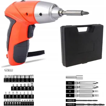 Mini Aku Šroubovák Akumulátorový 3.6V Kufr 45 prvků Ineox MW-45