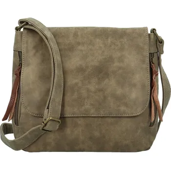 Kabelka Dámská crossbody kabelka béžová - Paolo bags Aiden béžová