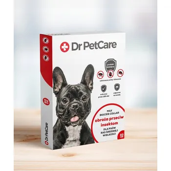 Antiparazitikum pro psa Obojek proti parazitům Dr PetCare Max Biocid Collar 150 g