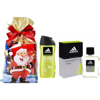 Kosmetická sada Adidas PURE GAME dárková sada pro muže, toaletní voda 100 ml + sprchový gel 250 ml