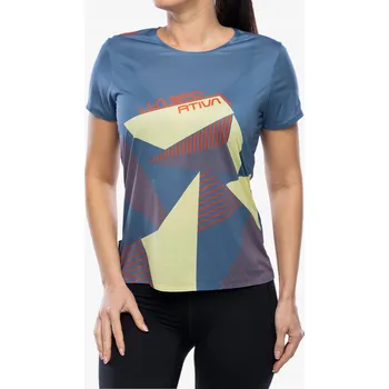 Dámské tričko Dámské lezecké tričko La Sportiva Comp T-Shirt - moonlight/sada XS