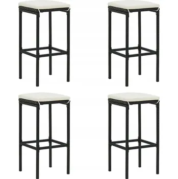 Barová židle Barová Židle Petromila , bílá, 76 cm plast