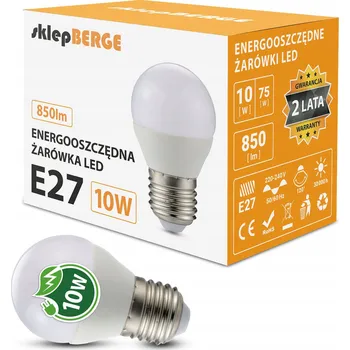 Žárovka LED žárovka Berge Milio E27 10 W teplá bílá