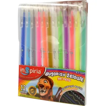 Schemat vícebarevného Gelová propiska