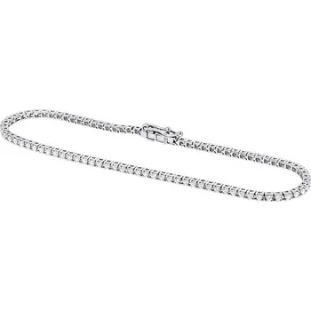 Náramek Zlatý tenisový náramek s diamanty Graf