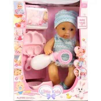 Panenka Panenka miminko s příslušenstvím a zvukem pije a čůrá