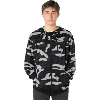 Pánská mikina Pánská sportovní Maskáčový Tepláková Mikina s kapucí 2295-1 3XL