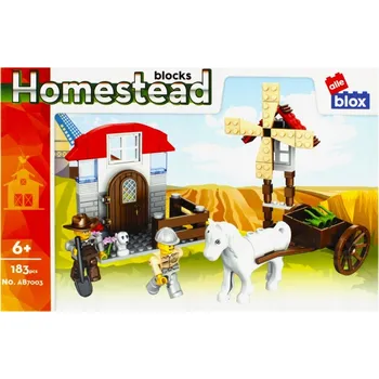 ostatní stavebnice ALLEBLOX STAVEBNICE SADA 183 dílů