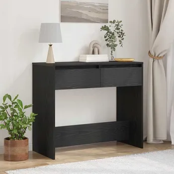 Konferenční stolek VidaXL Konzolový stolek, černý dub, 89x41x76,5 cm