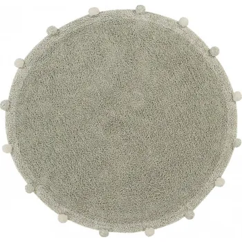Koberec Dětský kusový koberec Bubbly Olive kruh - doprava zdarma