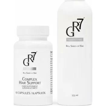 Vlasová regenerace Kúra pro repigmentaci a posílení vlasů - GR-7® tonikum + vitamíny na vlasy