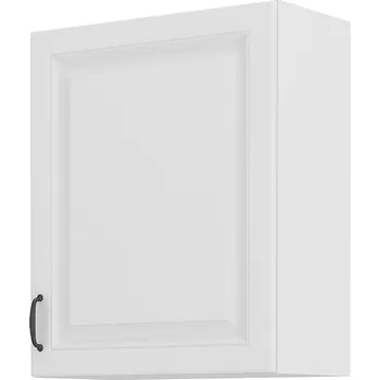 STILO bb | horní skříňka 60G-72 1F s 2 policemi | 60 cm | bílá/bílá mat | UNI dvířka