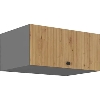 AVARANT sa | horní skříňka 80 NAGU-36 1F výklopná | 80 cm | 3D povrch | HLUBOKÁ | šedá/artisan