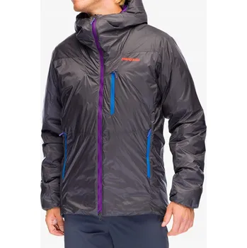 Zateplená bunda Patagonia DAS Light Hoody - forge grey S