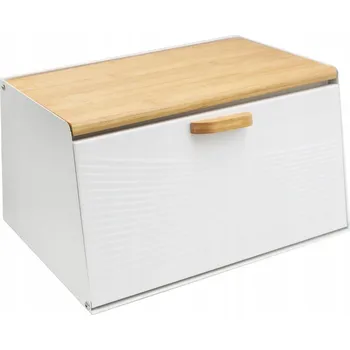 chlebník Chlebník s prkénkem Brunbeste bílý bambus