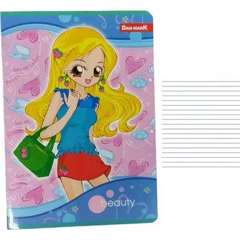 Sešit Sešit A5 s linkami (trojlinkový) Dan-Mark, 16 listů