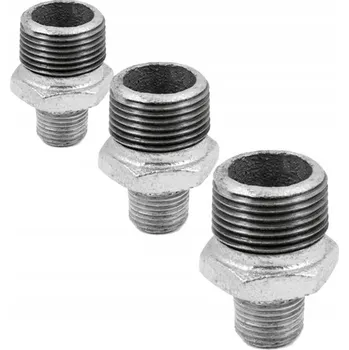 Fitinka REDUKČNÍ VSUVKA ZÚŽENÝ POZINKOVANÝ POZINK 2"x5/4" DN50/32 2"x11/4" LITINOVÝ