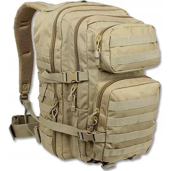 turistický batoh Batoh Mil-Tec Assault Pack 20-40 l hnědý