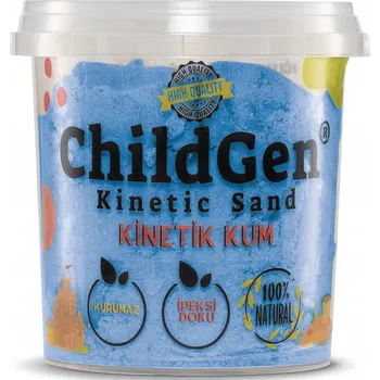 kinetický písek Magický písek v kbelíku Blue