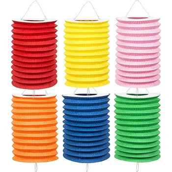 Boland Sada 12 jednobarevných lampionů válec