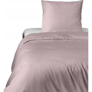 Povlečení Povlečení 140x200cm MAKOSATÉN - PURE, luxusní s lemováním barvy POWDER PINK