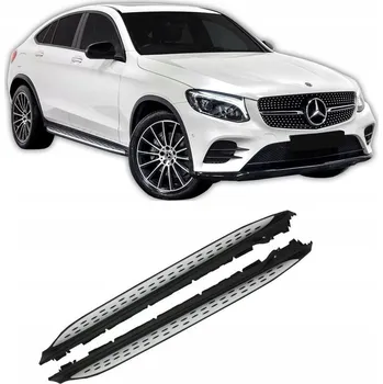 Tuning Boční nášlapy prahů Mercedes GLC X253 C253 facelift