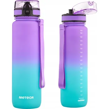 Sportovní Láhev Lahev Na Pití Na Vodu S Měrkou Tritanová S Pítkem 1000ml METEOR