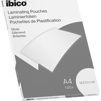 Laminovací fólie Laminovací Fólie IBICO Medium 100 mic A4, 100 kusů