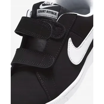 Dívčí tenisky R.35 NIKE COURT ROYALE dětské boty originál černé sportovní pohodlné