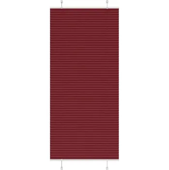 Roleta Roleta plisé Bordó Červená 100x200 cm Šířka látky