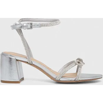 Dámské sandále Sandály Aldo BOUCLETTE stříbrná barva, 13706541 13706541.BOUCLETTE SLV, EUR 37